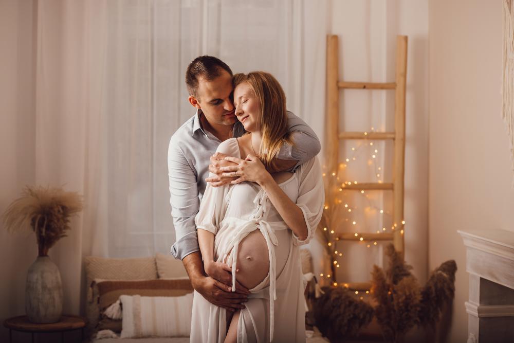 Bauchbilder im Fotostudio Plauen Hof Oelsnitz Vogtland