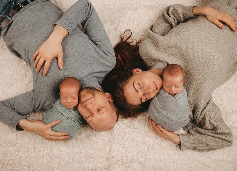 familienfoto Neugeborenenfotografin Plauen